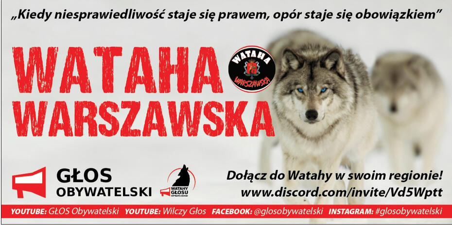 WATAHA WARSZAWSKA GŁOSU OBYWATELSKIGO